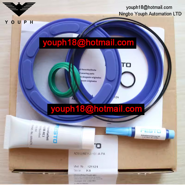 Festo ADVU/AEVU-100-A-PA 121124 ADVU 100 Cylinder Set of wearing parts