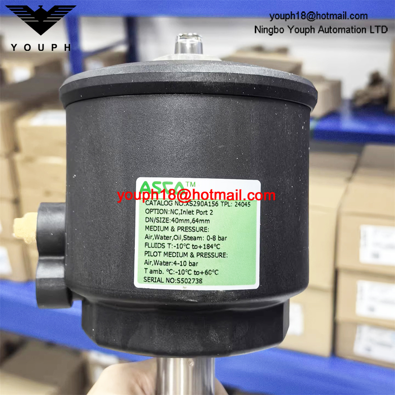 ASCO XS290A156 TPL: 24045 40mm 64mm E290 Series 2/2 way Stainless Steel Angle Seat VALVE