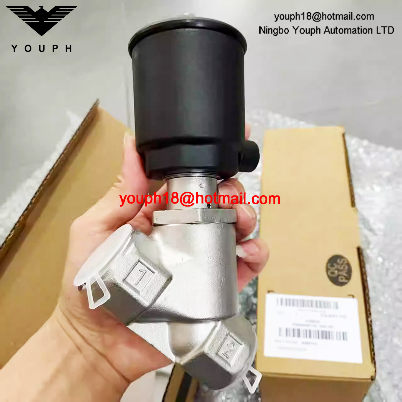 ASCO EMERSON E290A401 E290A401VI High Temperature Stainless Steel Air Angle Seat VALVE