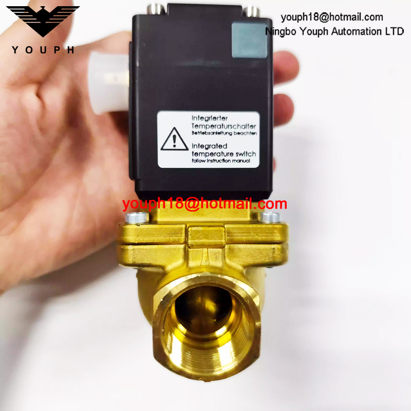 Burkert 00049518 0290A Series G3/4" Servo-controlled 2/2 Way Brass Solenoid Valve