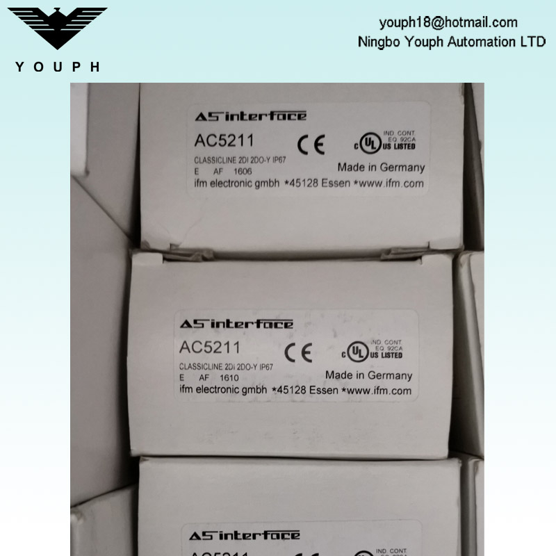 IFM AC5211 AS-Interface ClassicLine Module with Quick Mounting Technology