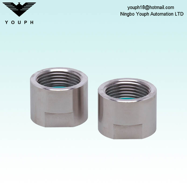 IFM E40217 SREW-IN ADAPTER 1" SM SS316L Mounting Adapter for Flow Sensors