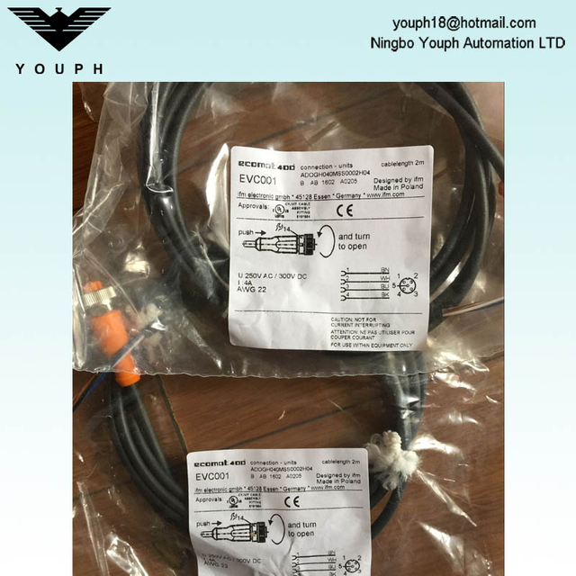 IFM EVC001 ADOGH040MSS0002H04 Connecting Cable with Socket