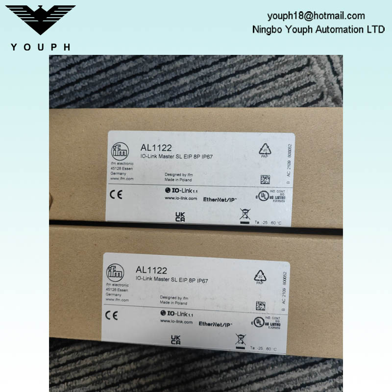 IFM AL1122 EtherNet/IP interface SL EIP 8P IP67 IO-Link Master