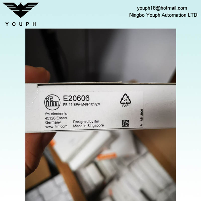 IFM E20606 FE-11-EPA-M4/F1X1/2M Fibre Optic Through-beam Sensor