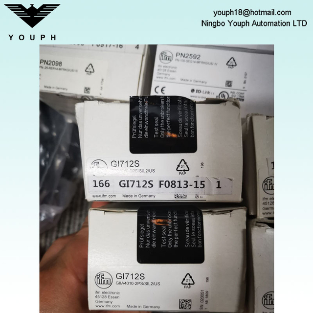 IFM GI712S GIIA4010-2PS/SIL2/US ensuring machine safety Fail-safe Inductive Sensor