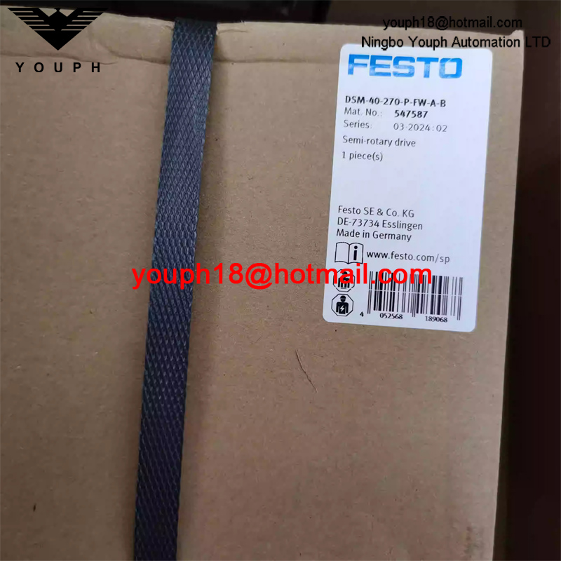 Festo DSM-40-270-P-FW-A-B 547587 Female thread G1/8 Aluminium Semi-rotary Drive