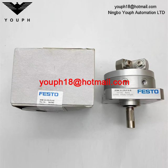 Festo DSM-32-270-P-A-B 547582 With elastic cushioning components Semi-rotary Drive