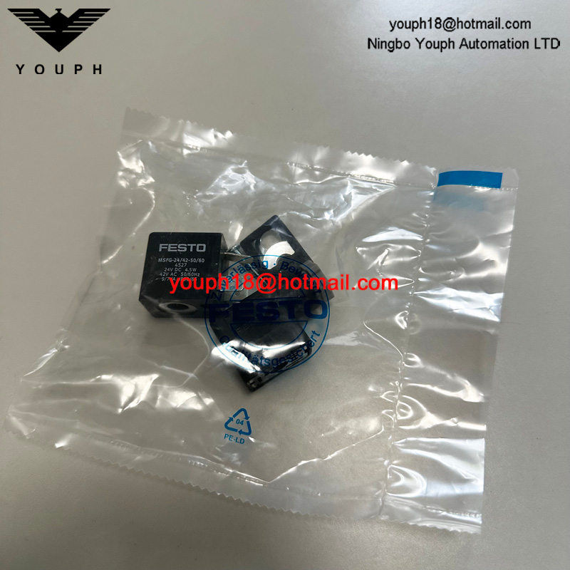 FESTO MSFG-24/42-50/60 4527 24V DC Tiger Classic Solenoid Valve MFH-5-1/8 MFH-5-1/4 Solenoid Coil