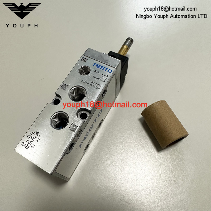FESTO MFH-5-1/4-B 15901 G1/4 5/2-way monostable Tiger Solenoid valve