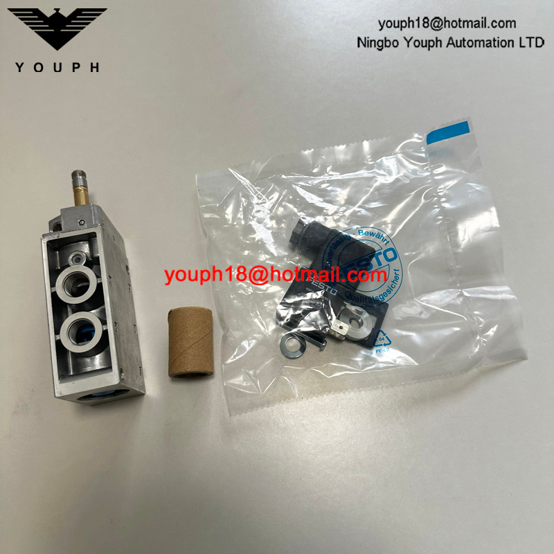 FESTO MFH-5-1/4 6211 G1/4 Coil 24VDC 110VAC 220VAC MFH Solenoid valve