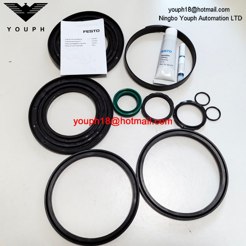 Festo DNC-125-PPVA 369201 DNC125 ISO15552 Standard Cylinder Repair Kit