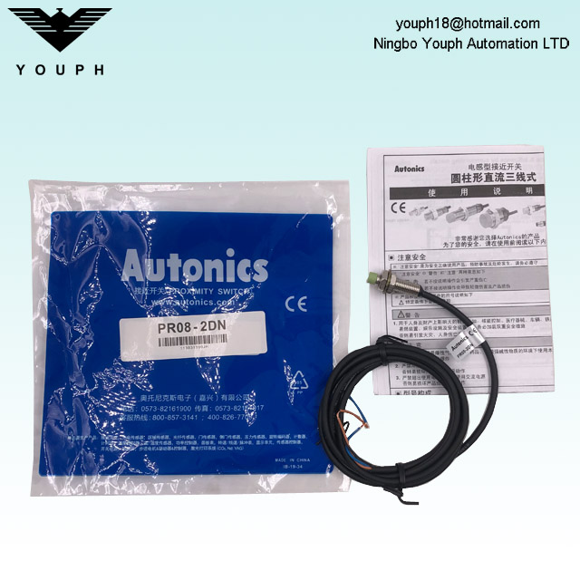 PR08-2DN Autonics Cylindrical Inductive Proximity Sensor Proximity switch