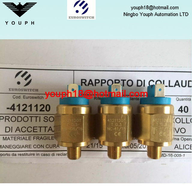 Italy Euroswitch 4121120T 4121121T 4120122 Diaphragm pressure switch