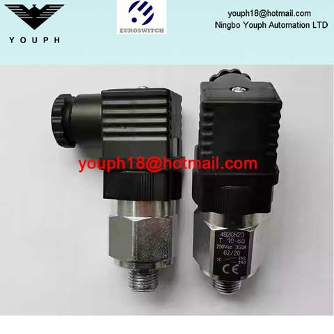 Euroswitch 4920212 4920213 4920223 4921112 49 Series SPDT contacts Diaphragms pressure switch