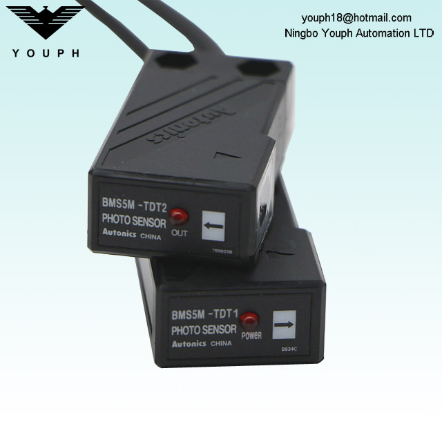 Autonics BMS5M-TDT Through-beam Amplifier Built-in Type By Side Sensing Photoelectric Sensor