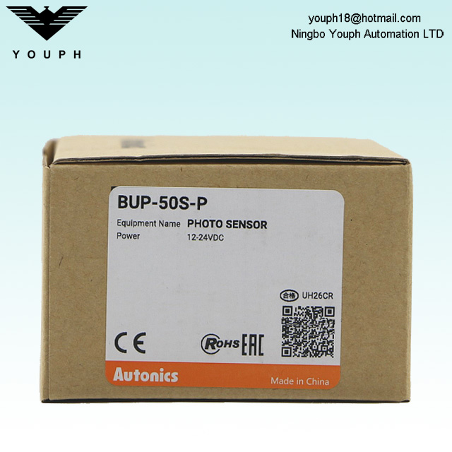 Autonics BUP-50S-P PNP Open IP66 IEC standard U-shaped Through-beam Photoelectric Sensor