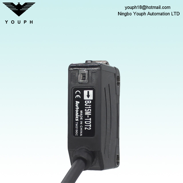 Autonics BJ15M-TDT BJ15M-TDT-P BJ Series Transmitted beam type Photoelectric Sensor