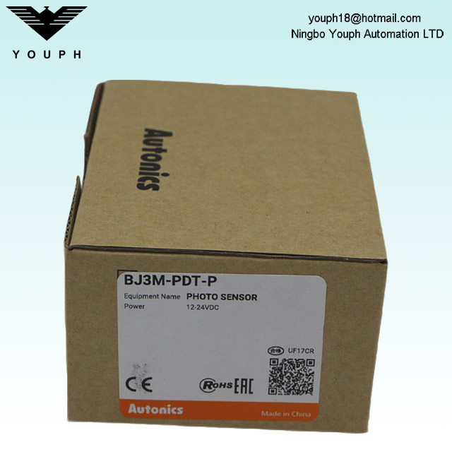 Autonics BJ3M-PDT BJ3M-PDT-P BJ Series Polarized Retroreflective Photoelectric Sensor