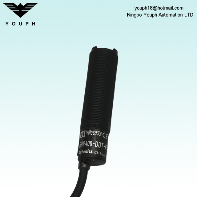 Autonics BRP400-DDT-P BRP400-DDT-C-P PNP Diffuse Reflective Photo Switch