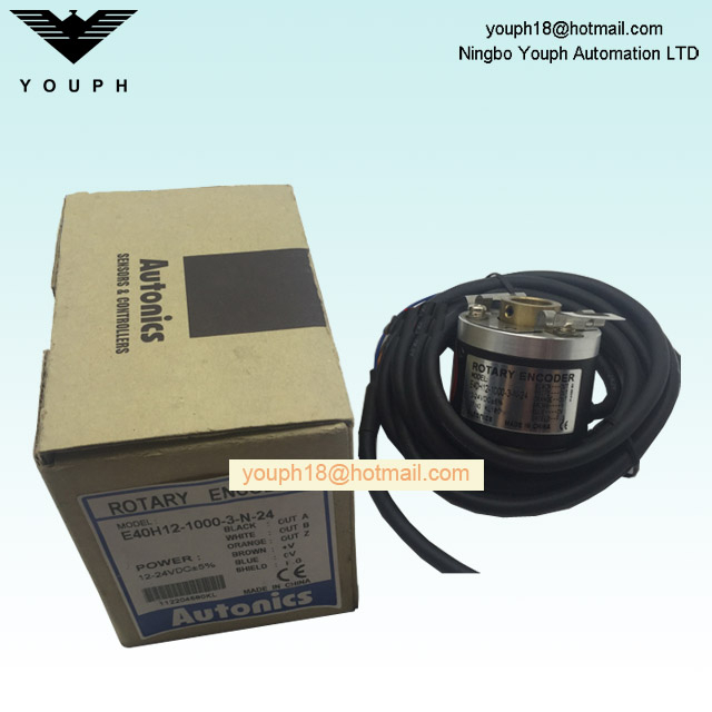 Autonics E40H12-1000-3-N-24 Incremental Rotary Encoder