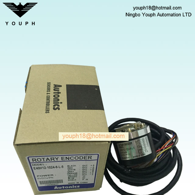Autonics E40H12-1024-6-L-5 Rotary Encoder