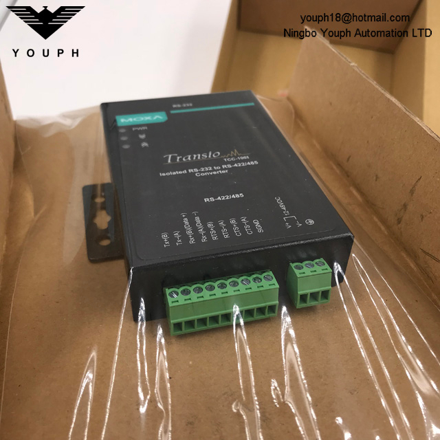 MOXA TCC-100I V2.2.1Isolated RS-232 to RS-422/485 Bidirectional Converter