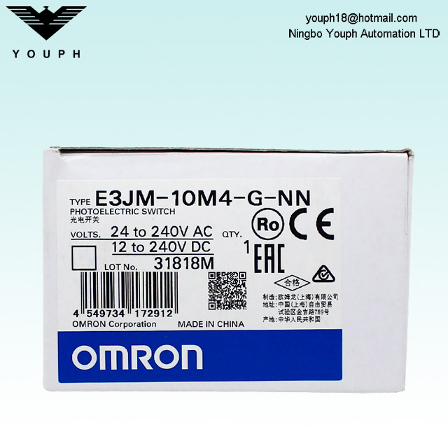 OMRON E3JM-10DM4-G-NN E3JM-10L-G-NN Photoelectric Sensor