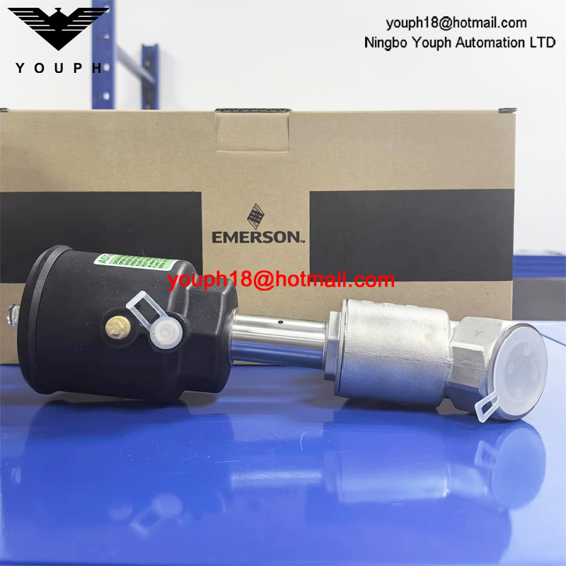 EMERSON ASCO E290A082 size 32mm G 1-1/4" High Temperature Normally Closed Stainless Steel Angle Seat VALVE