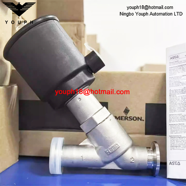 ASCO XS290A408 XS290A408VI TPL: 24045 15mm 34mm E290 Series Stainless Steel Angle Seat VALVE
