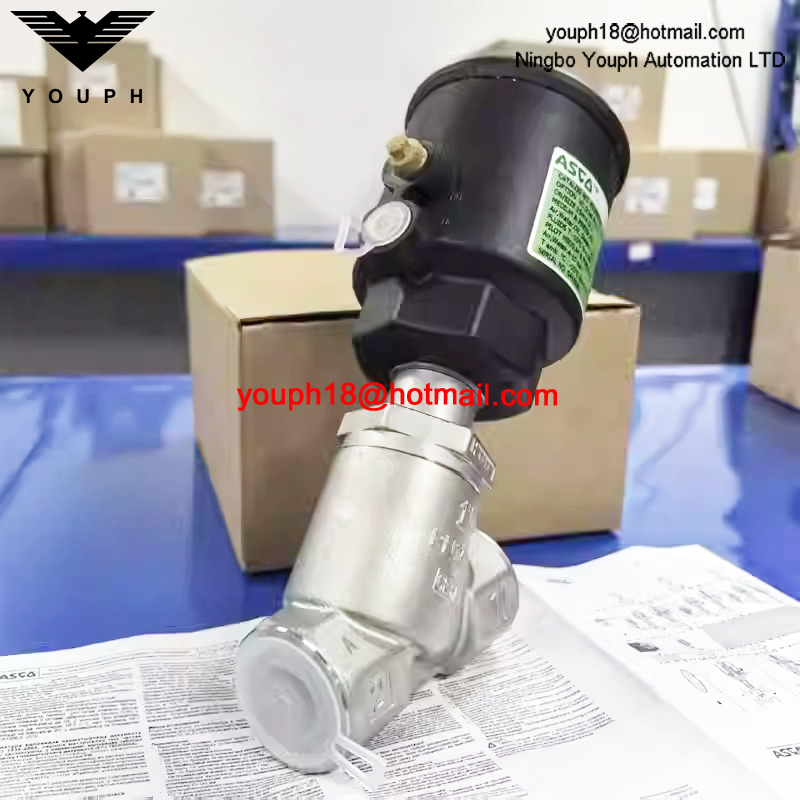 EMERSON ASCO E290B053 E290B054 G1 inch 25mm Stainless Steel Angle Seat VALVE