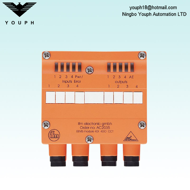 IFM AC2035 AS-Interface universal module AC2035 EEMS Module 4DI 4DO T CCT