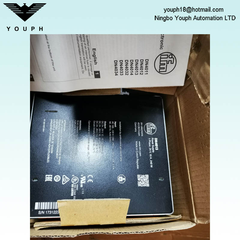 IFM DN4013 Switched-mode 24 V DC Power Supply 