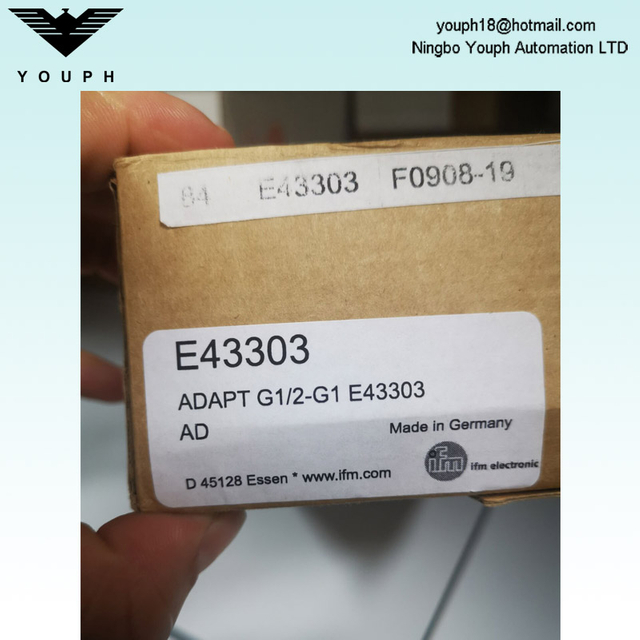 IFM E43303 ADAPT G1/2-G1 Screw-in Adapter for Process Sensor