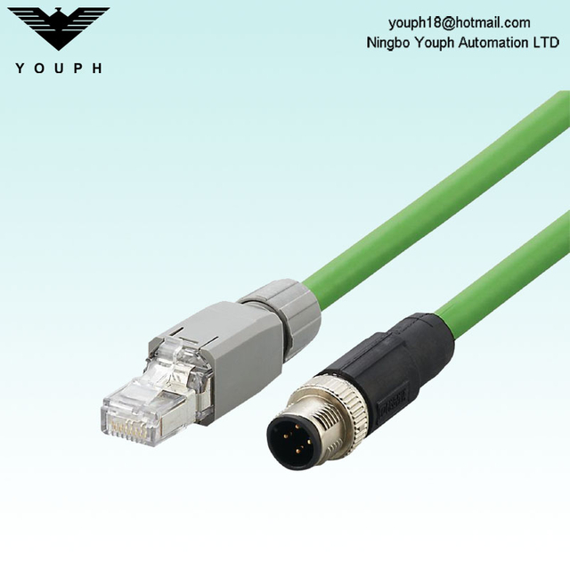 IFM Eltectronic GMBH E11898 E11283 Ethernet Connection Cable