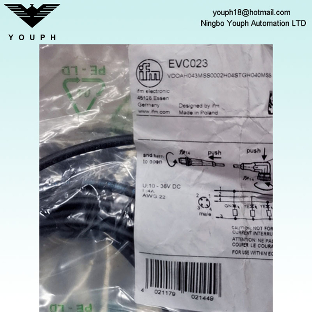 IFM EVC023 EVC024 VDOAH043MSS0002H04STGH040MSS Connection Cable