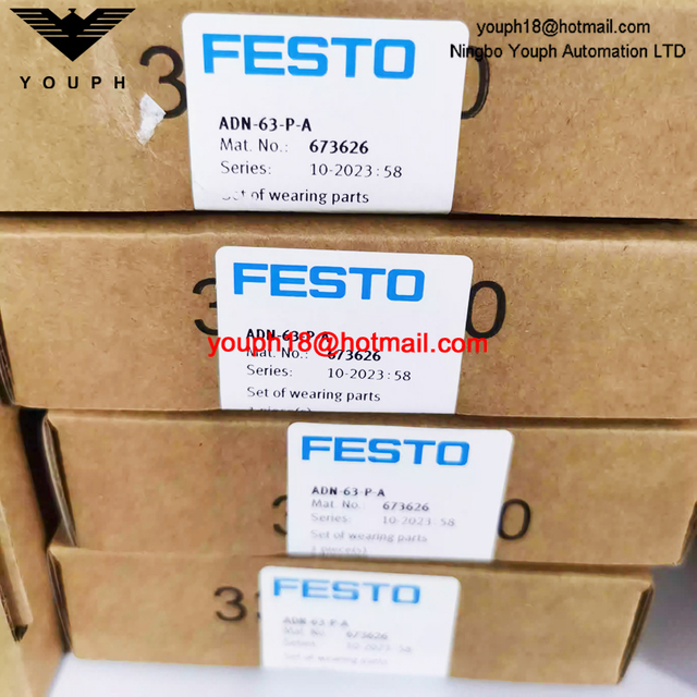 Festo ADN-63-P-A 673626 ADN AEN 63mm Pneumatic Actuator Repair Kits