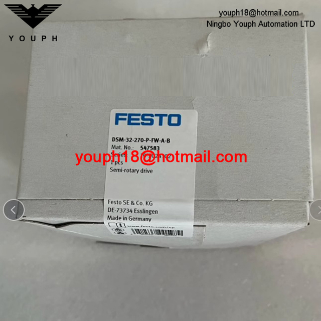 Festo DSM-32-270-P-FW-A-B 547583 Elastic cushioning components Semi-rotary Drive