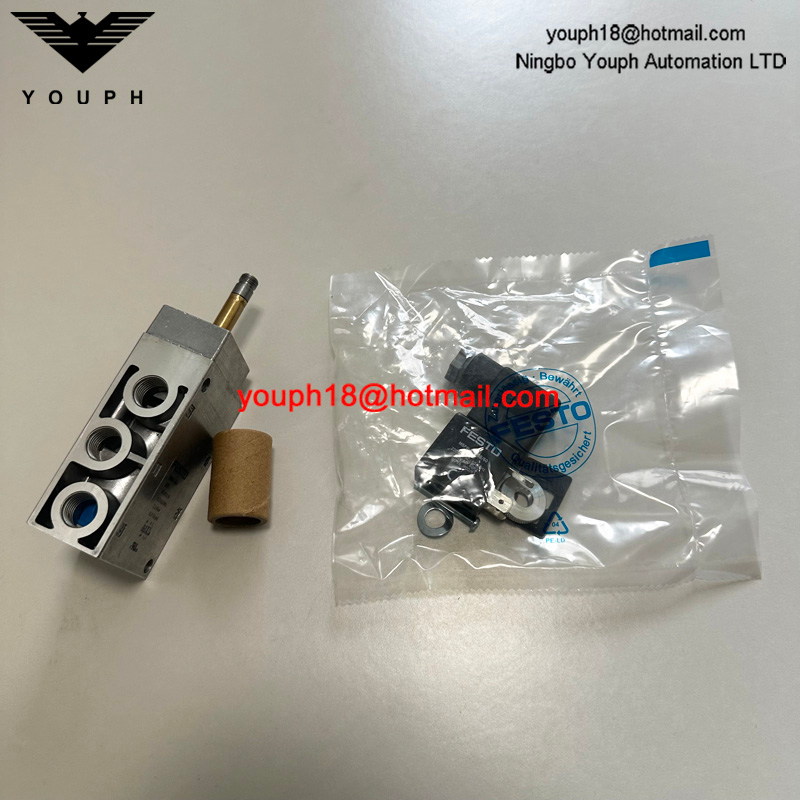 FESTO MFH-5-1/4 6211 G1/4 Coil 24VDC 110VAC 220VAC MFH Solenoid valve