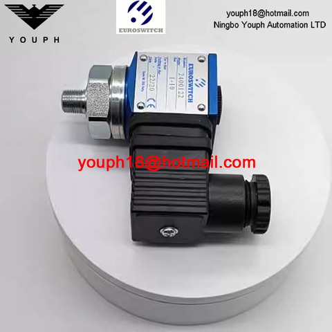 Euroswitch 2400122 2400124 24 Series SPDT contacts Diaphragm pressure switch