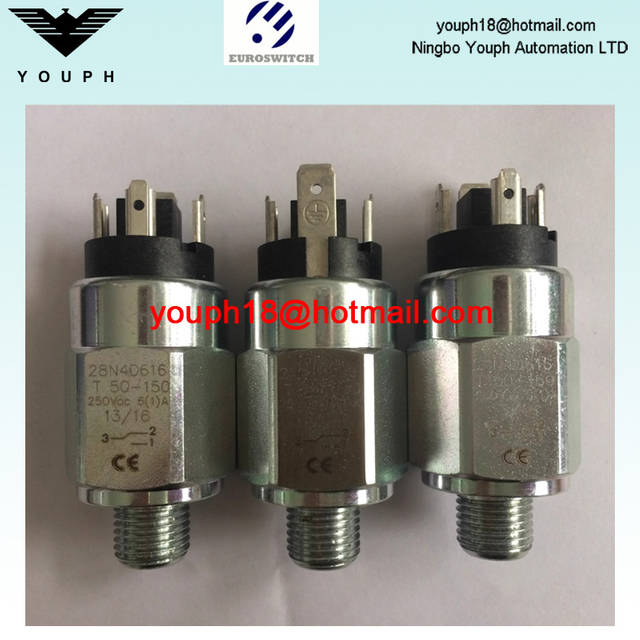 Euroswitch 28N40616 27N20616 27N21617 27N22516 27N 28N SPDT contact Diaphragm pressure switch