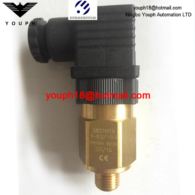 Euroswitch 3821H19 3821H29 3821119 Italy SPDT Contacts Diaphragm Vacuum Switch