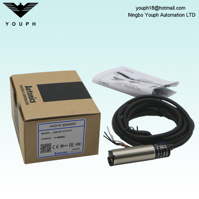 Autonics BR200-DDTN-P BR200-DDTN-C-P Narrow beam reflective Connector type Photo Sensor