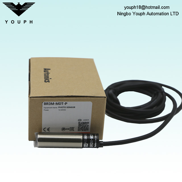 Autonics BR3M-MDT-P BR3M-MDT-C-P BR-C Series Retroreflective Photoelectric Sensor
