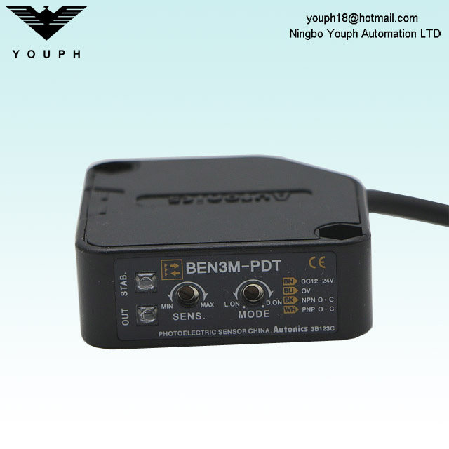 Autonics BEN3M-PDT Retroreflective with Polarizing Filter Proximity Switch