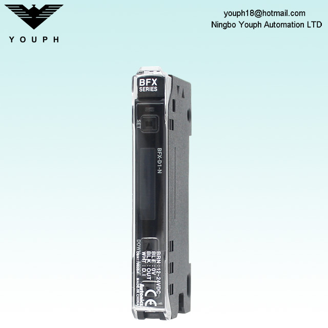 Autonics BFX-D1-N BFX Series LCD Display Digital Fiber Optic Amplifier