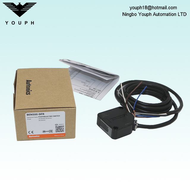Autonics BEN500-DFR Relay Contact Output Diffuse Reflective Proximity Switch