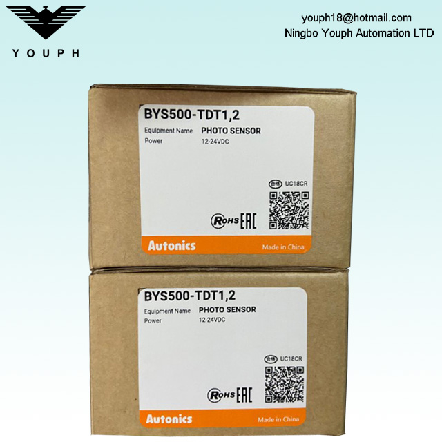 Autonics BYS500-TDT BY Series Through-beam Side Detection Photo Sensor