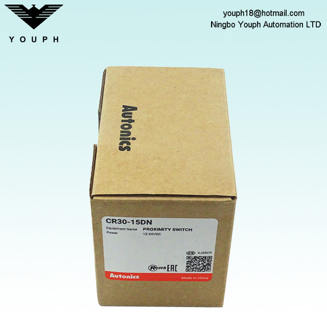 Autonics CR30-15DN M30 NPN Normally Open DC Power Proximity Sensor