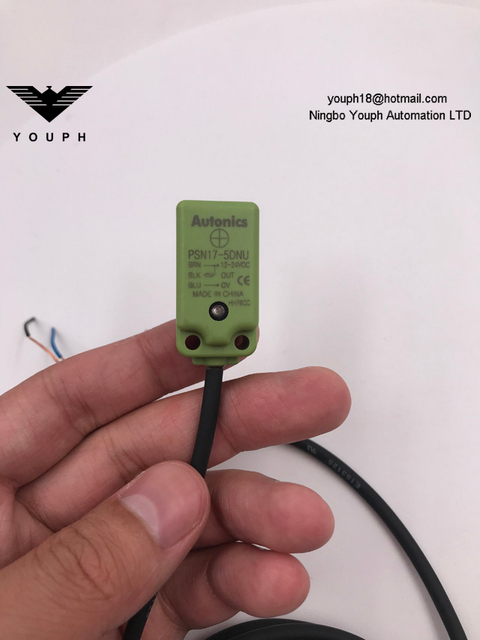 AUTONICS PSN17-5DN2U PSN17-5DP2U Front Side Upper sensing Proximity Sensor